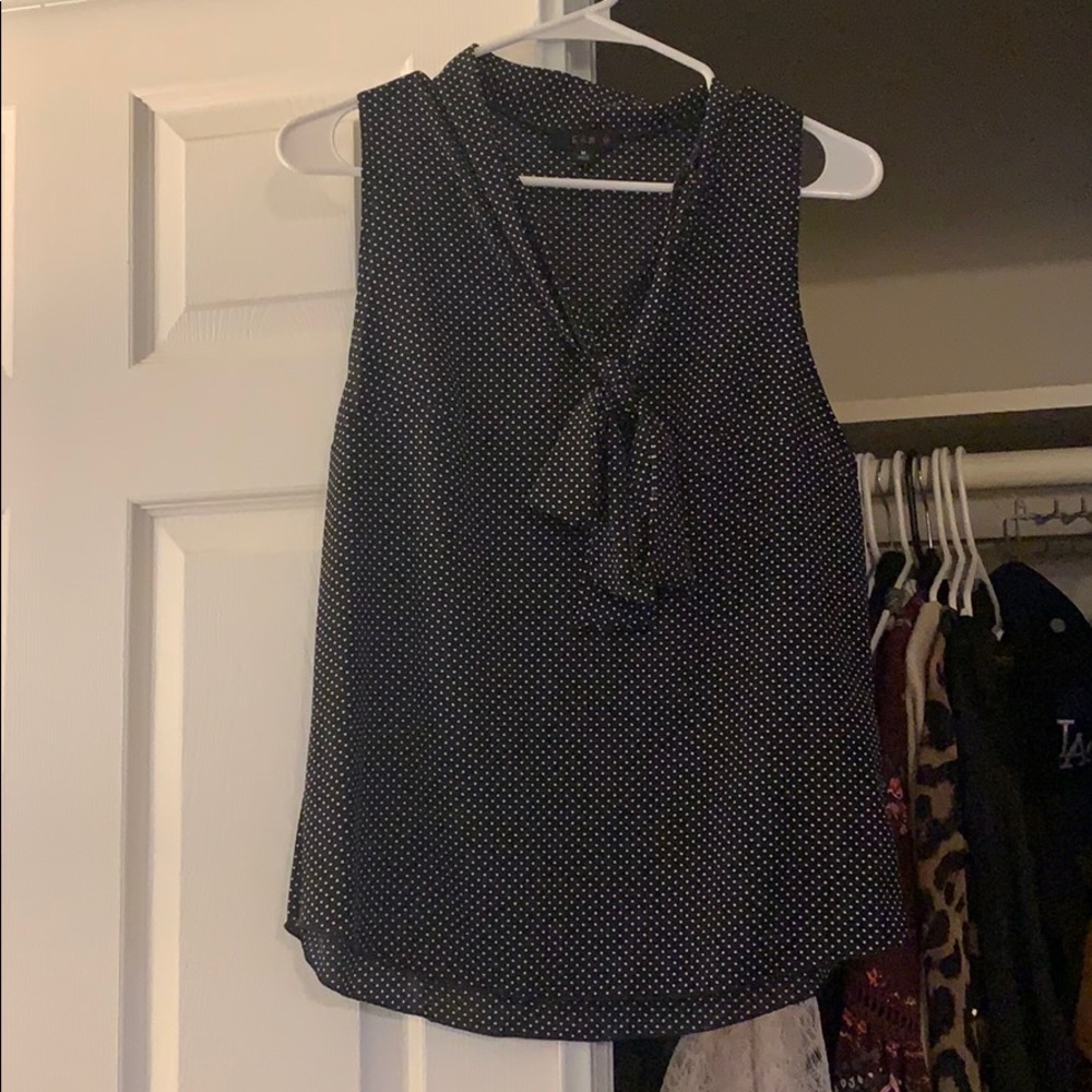 Polka dot tank